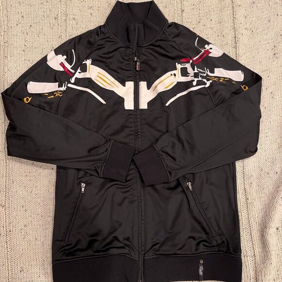 Jeezy eight 732 zip up born riders jacket - Picture 2 of 7